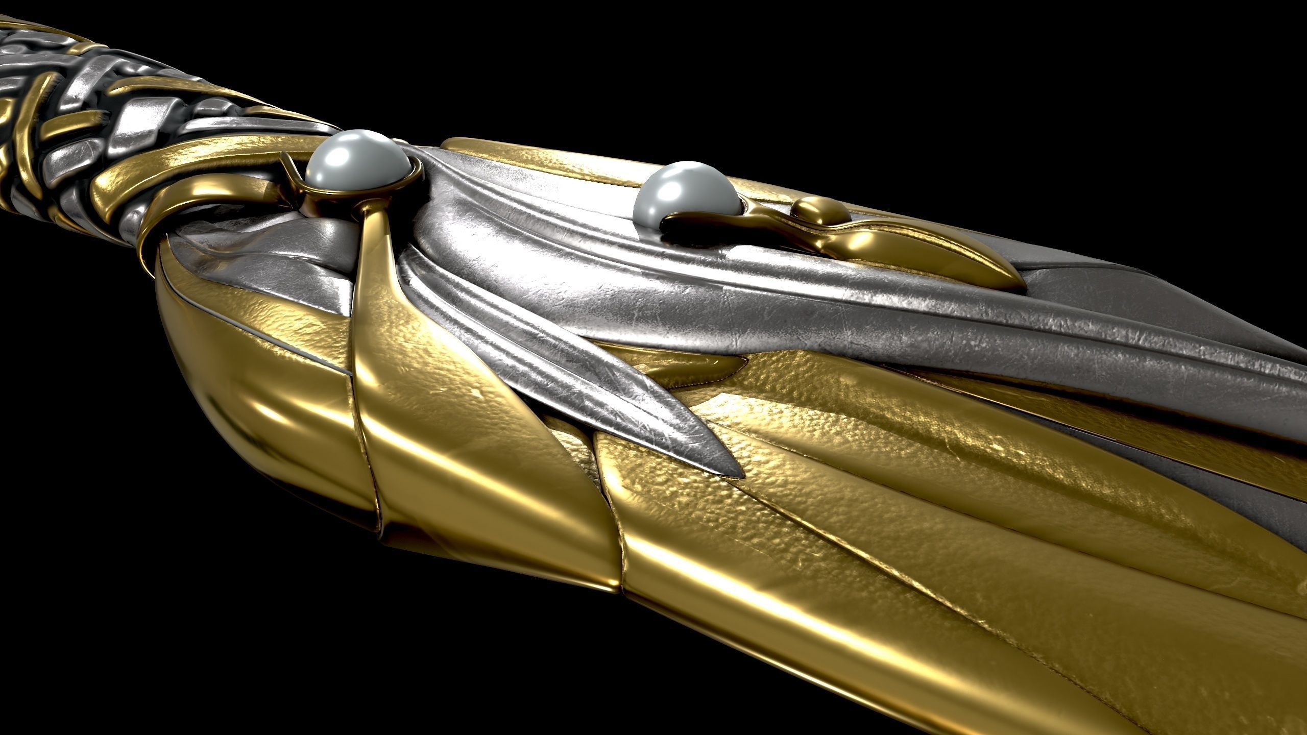 Galadriel Dagger - Rings of Power 3D model_9