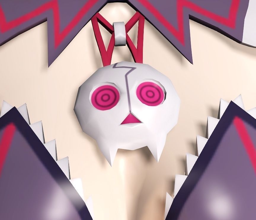 GAL GUN 2 Kurona 3d Character Low-poly 3D model_5