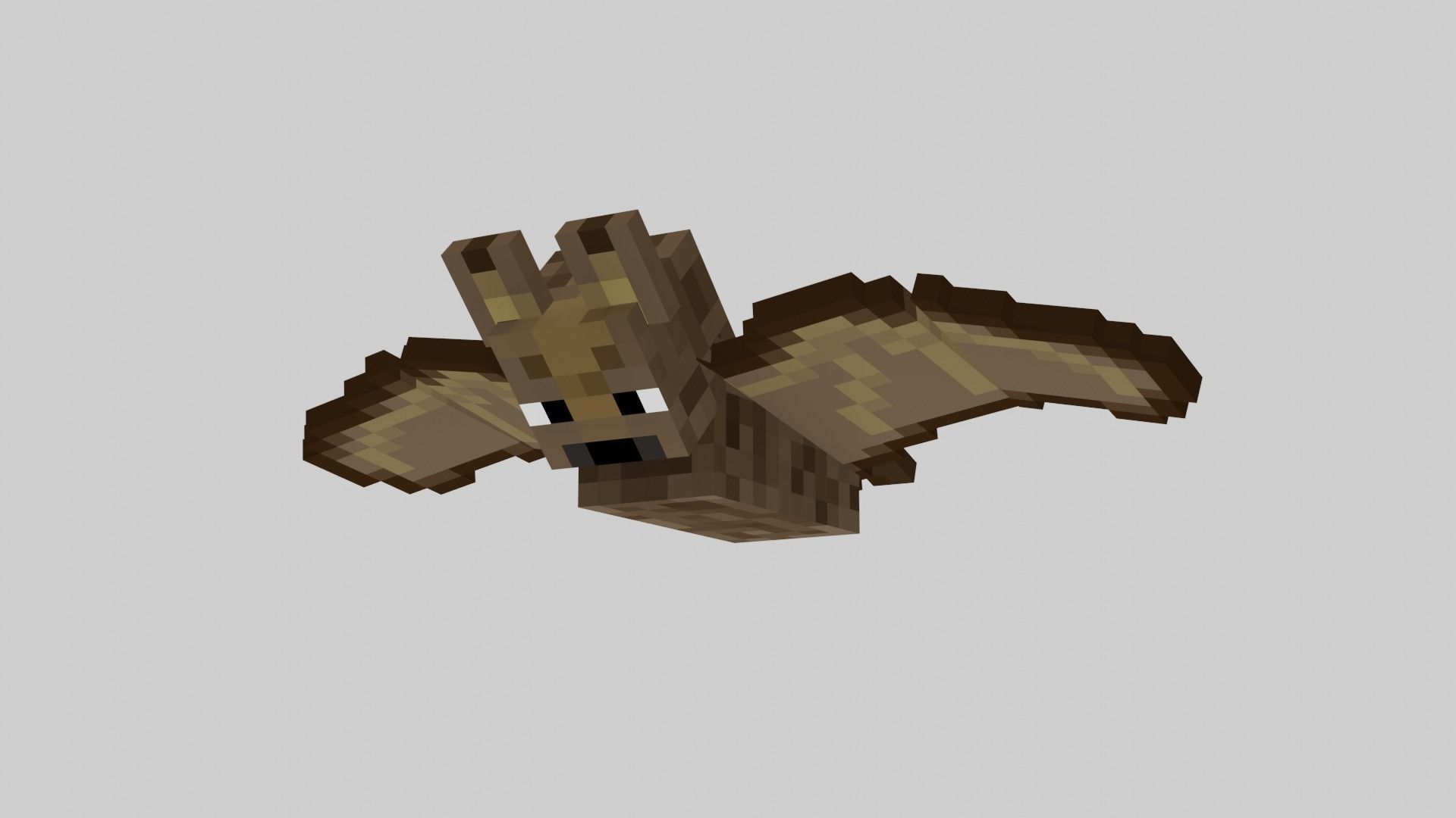 Minecraft Bat Rigged Low-poly 3D model_20