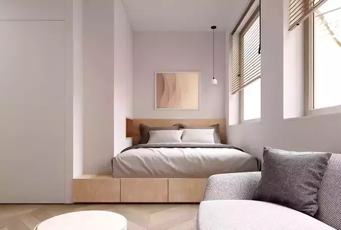Tiny Apartment 3D model