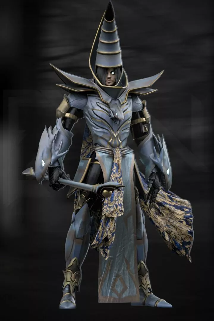 Blue-Eyes Magician of Darkness 3D model