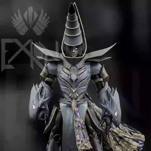 Blue-Eyes Magician of Darkness 3D model