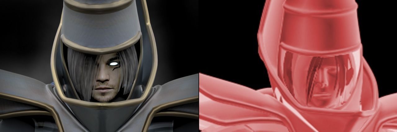 Blue-Eyes Magician of Darkness 3D model_7