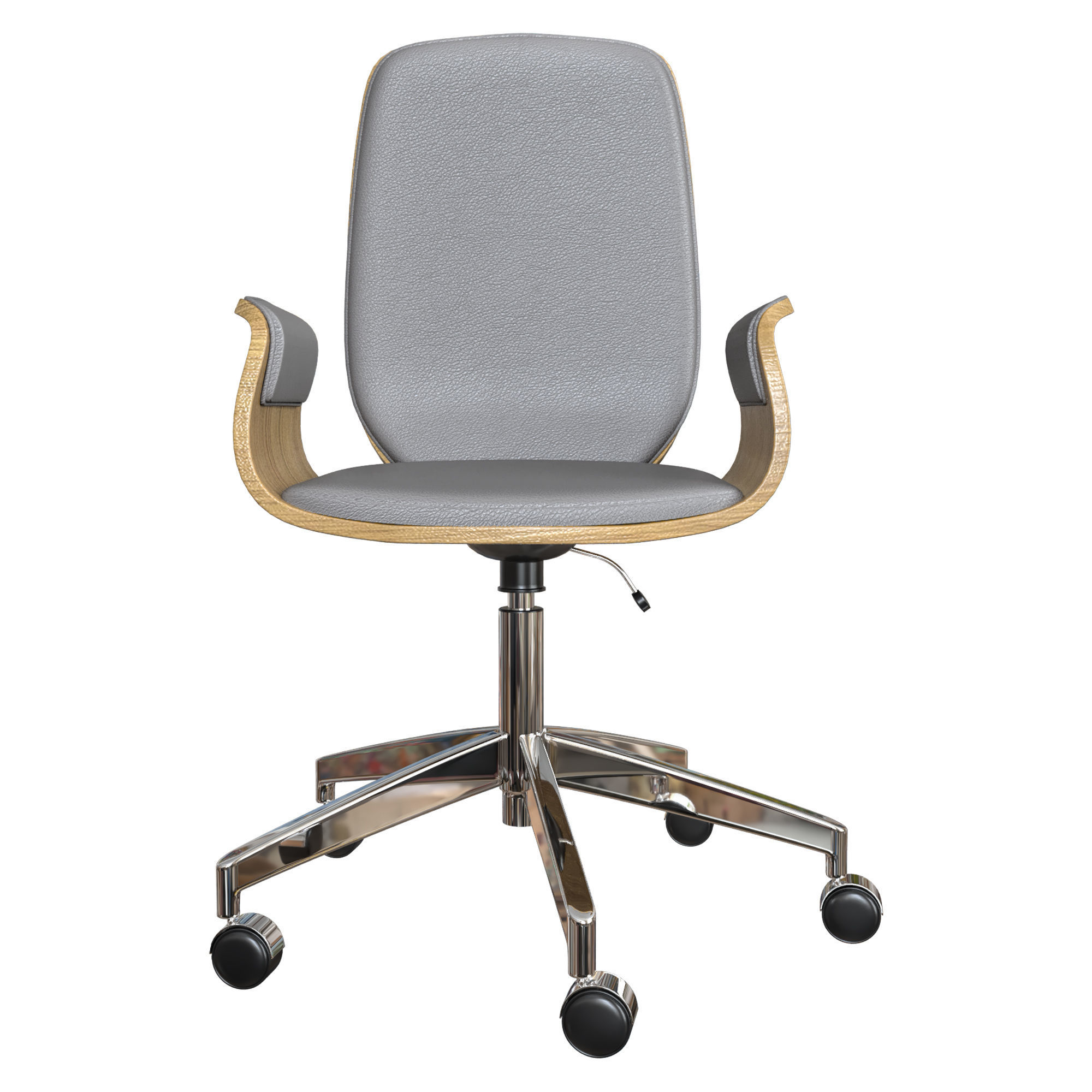 chair 3 modern office 3D model_1