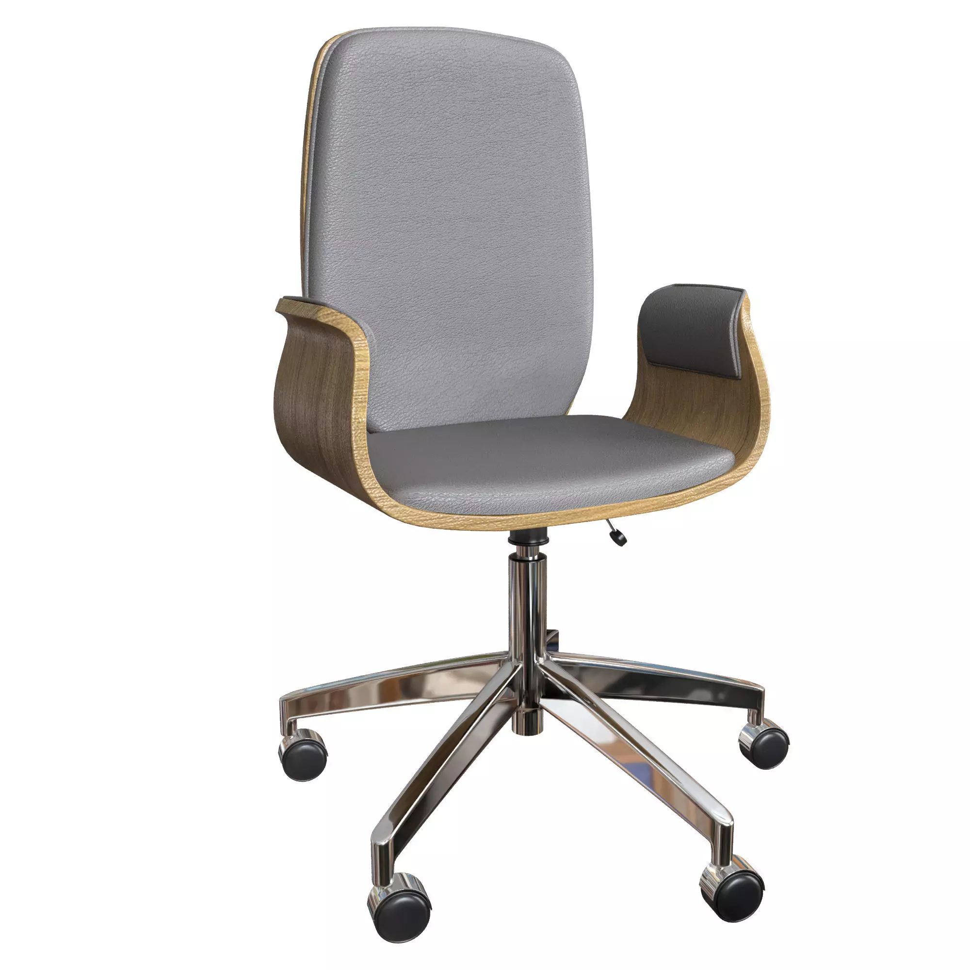 chair 3 modern office 3D model_0