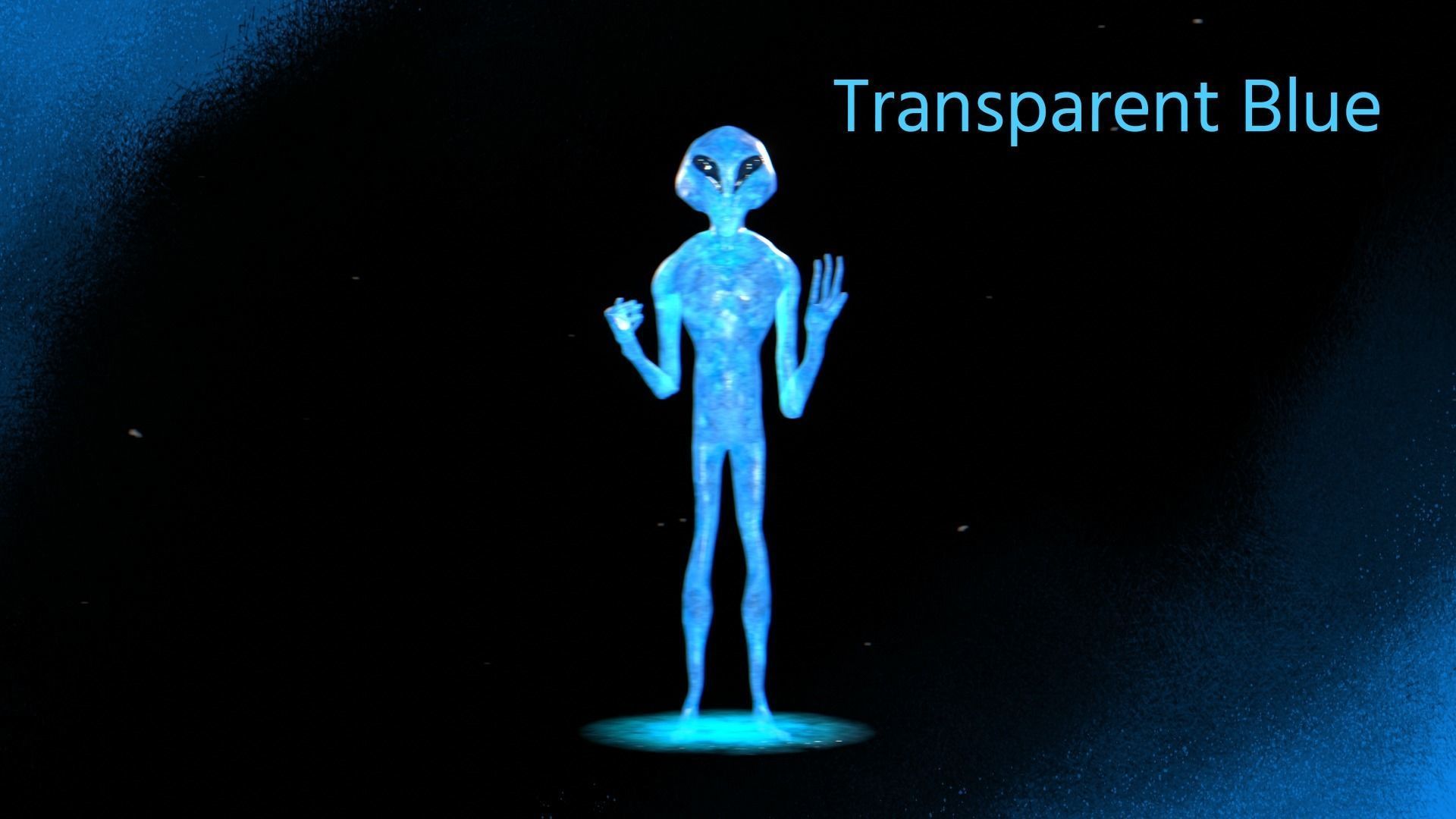 3D Realistic Alien - Original Sci-fi - Low to High Poly Versions 3D model_31