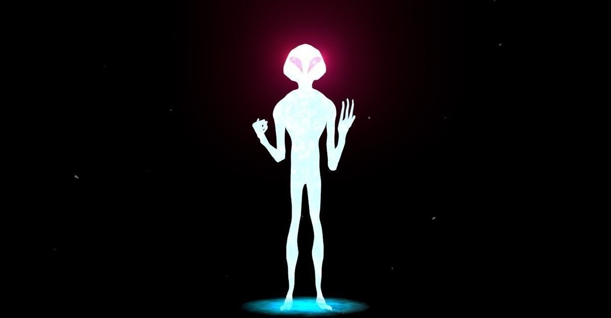 3D Realistic Alien - Original Sci-fi - Low to High Poly Versions 3D model_14