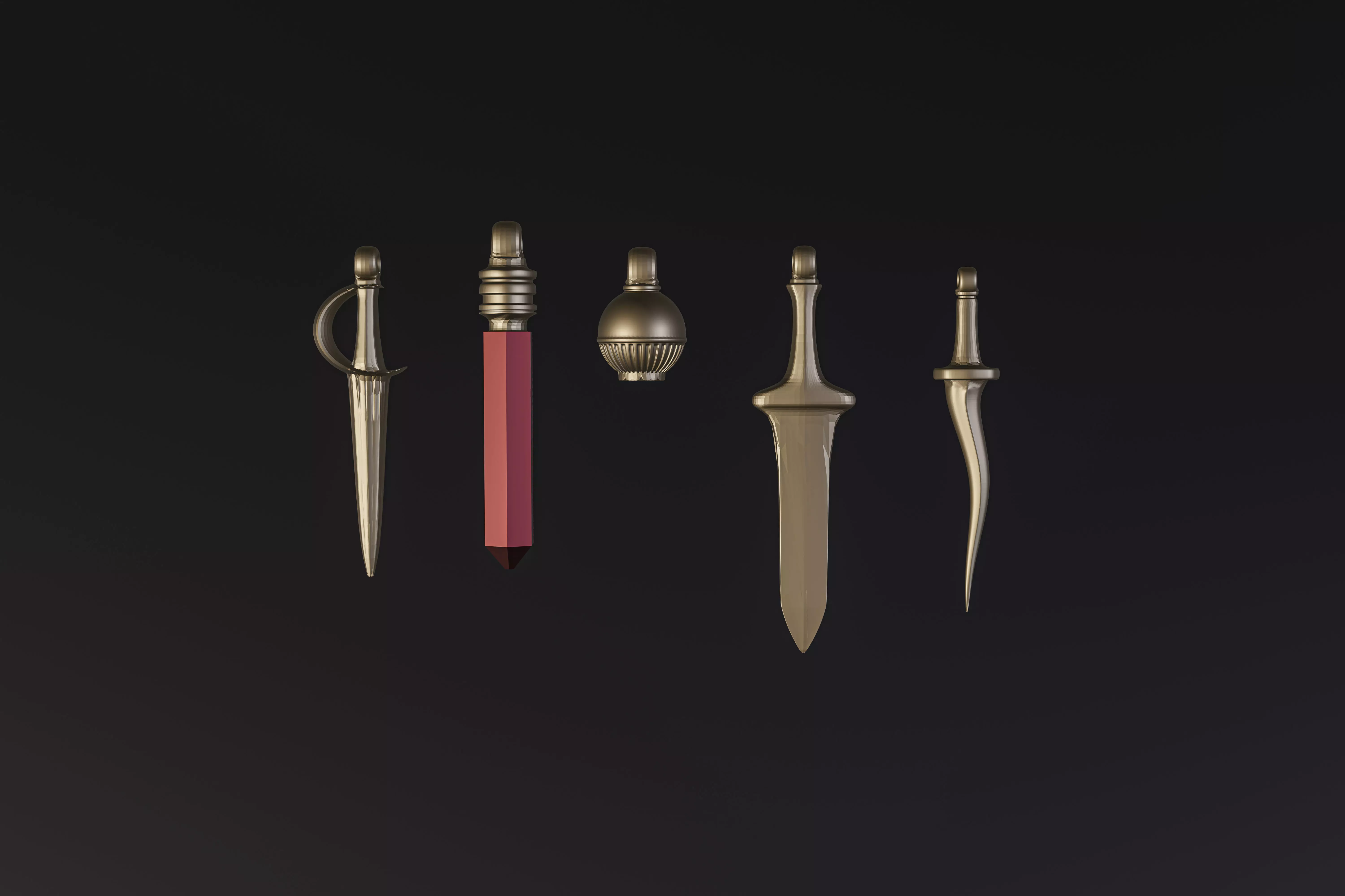 Resident Evil 8 Necklace 3D print model_0