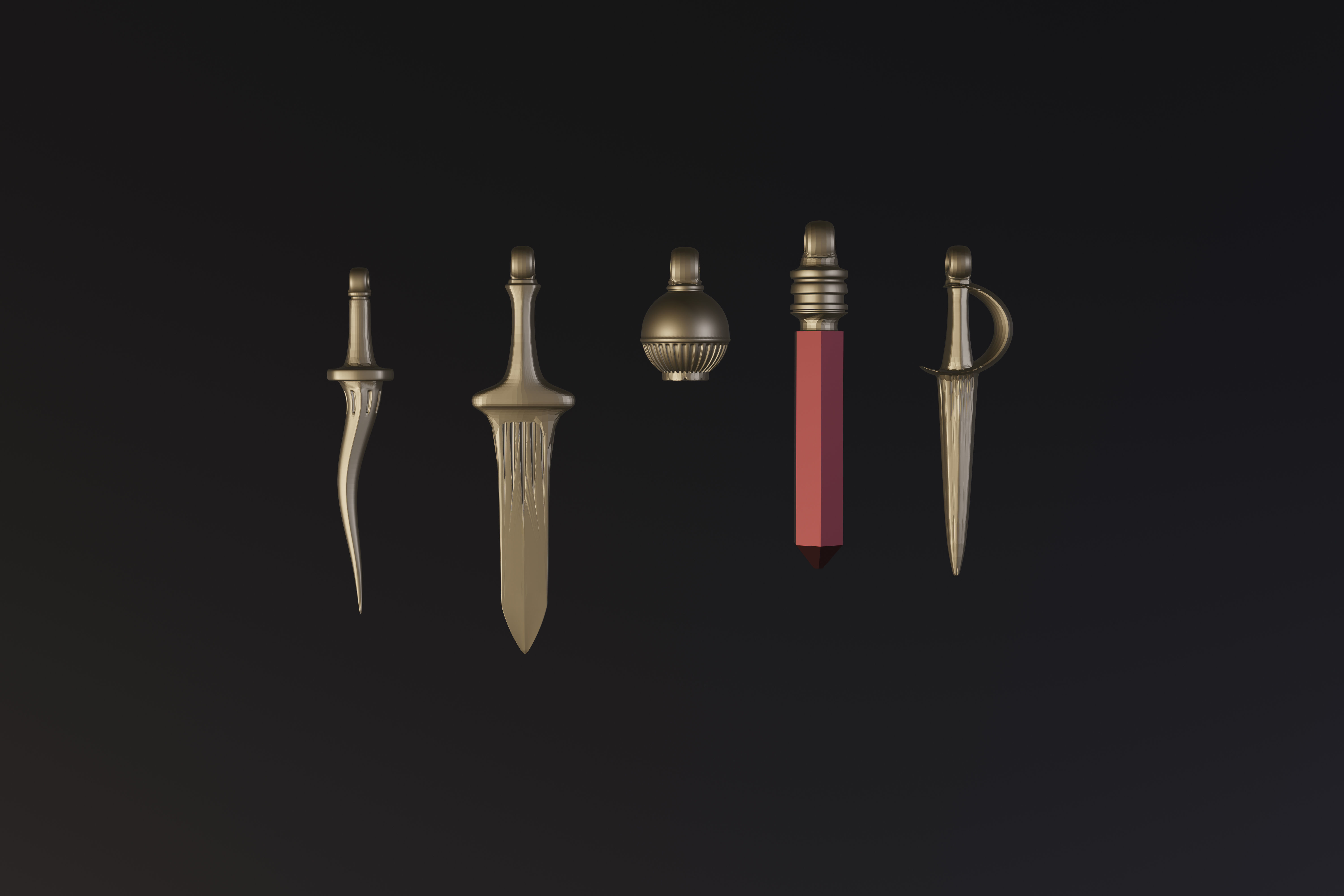 Resident Evil 8 Necklace 3D print model_1