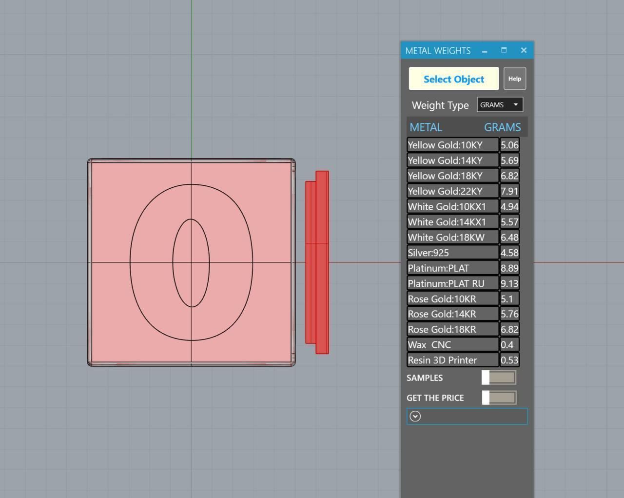 Plain 4 Cube Black Number pendant  3D print model_18