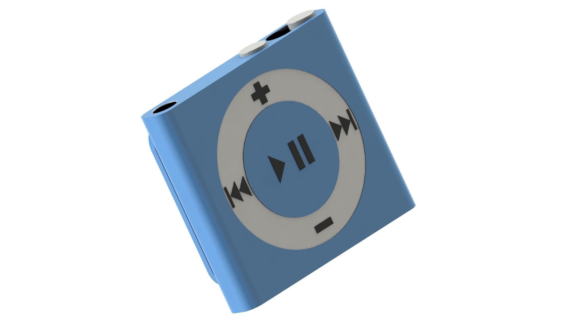 iPod Shuffle 3D print model_2