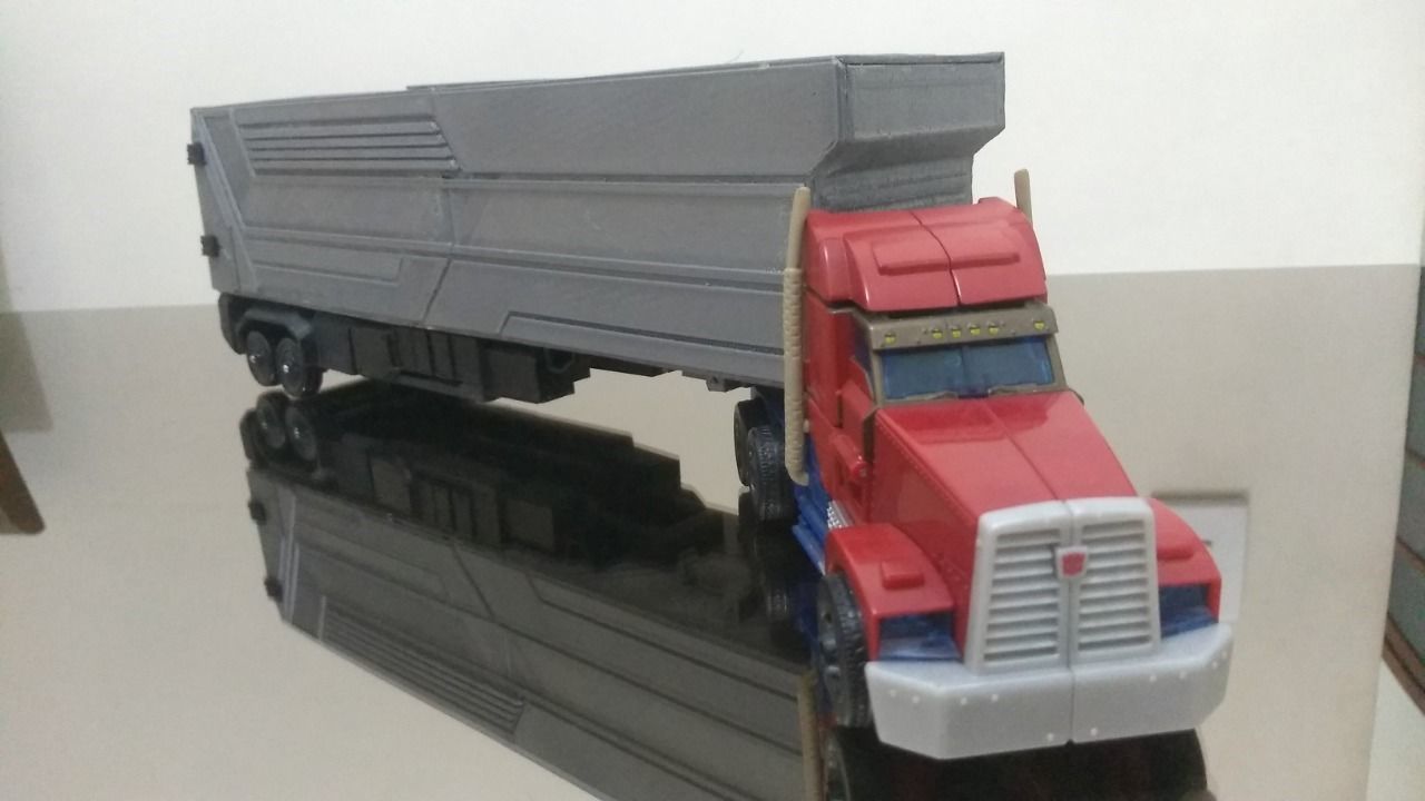 Obelisco - TF Prime Optimus Trailer 3D print model_6