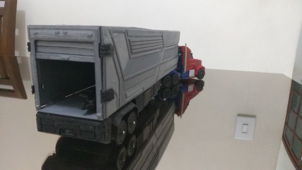 Obelisco - TF Prime Optimus Trailer 3D print model_7