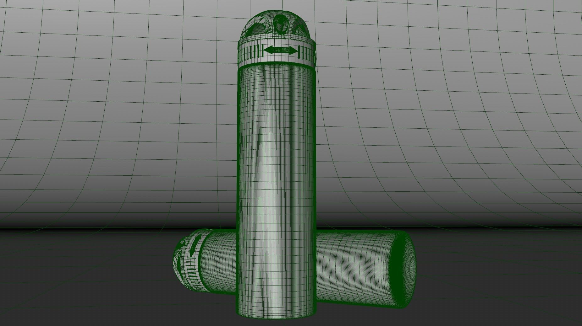 Rexona Extra Cool Dry Spray 3D Model  Low-poly 3D model_10