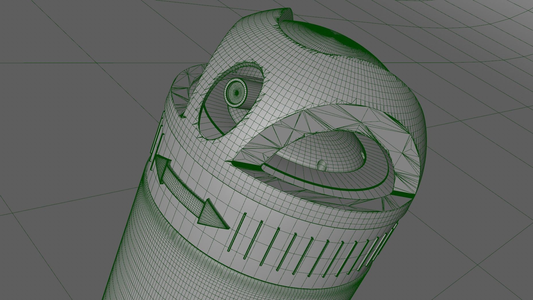 Rexona Extra Cool Dry Spray 3D Model  Low-poly 3D model_11