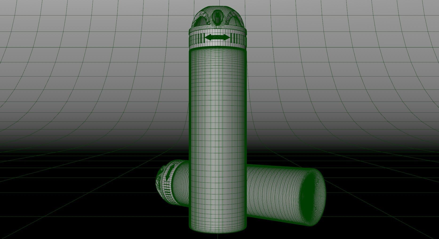 Rexona Extra Cool Dry Spray 3D Model  Low-poly 3D model_8