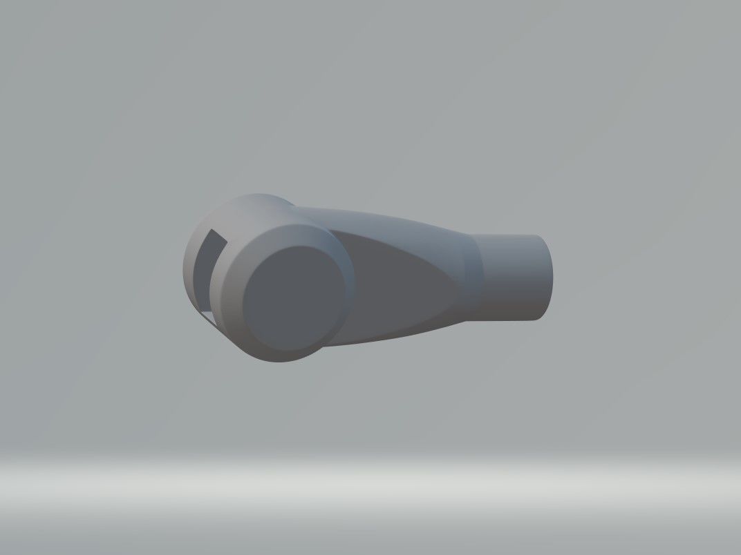 Blue Power Lance 3D print model_2