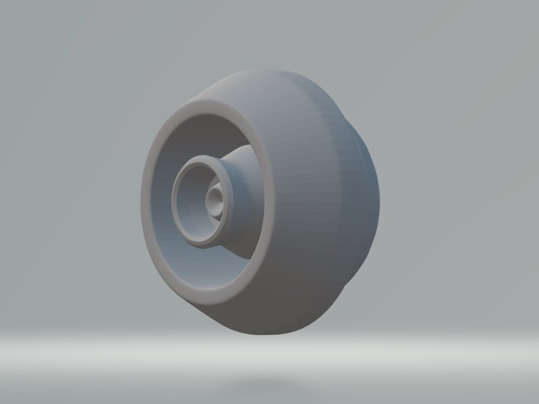 Blue Power Lance 3D print model_7