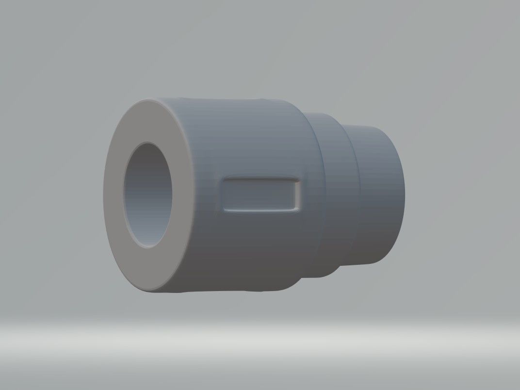 Blue Power Lance 3D print model_9