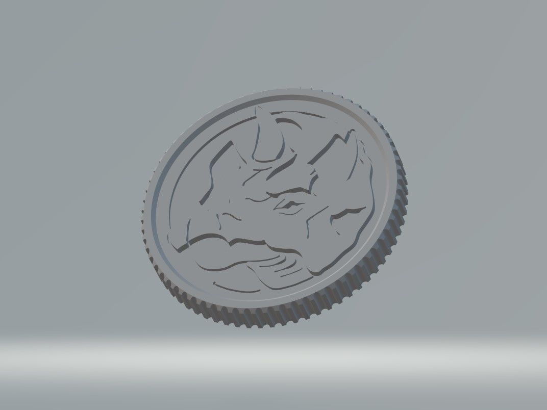 Blue Power Lance 3D print model_3