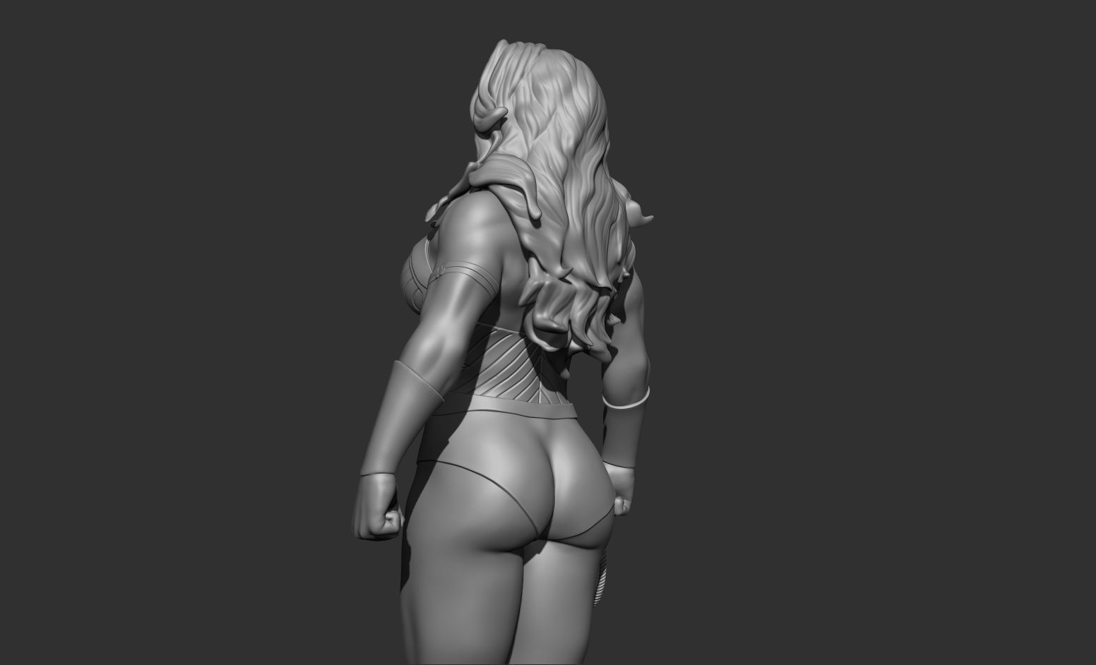 New 52 Wonder Woman Fanart 3D Model 3D print model_6