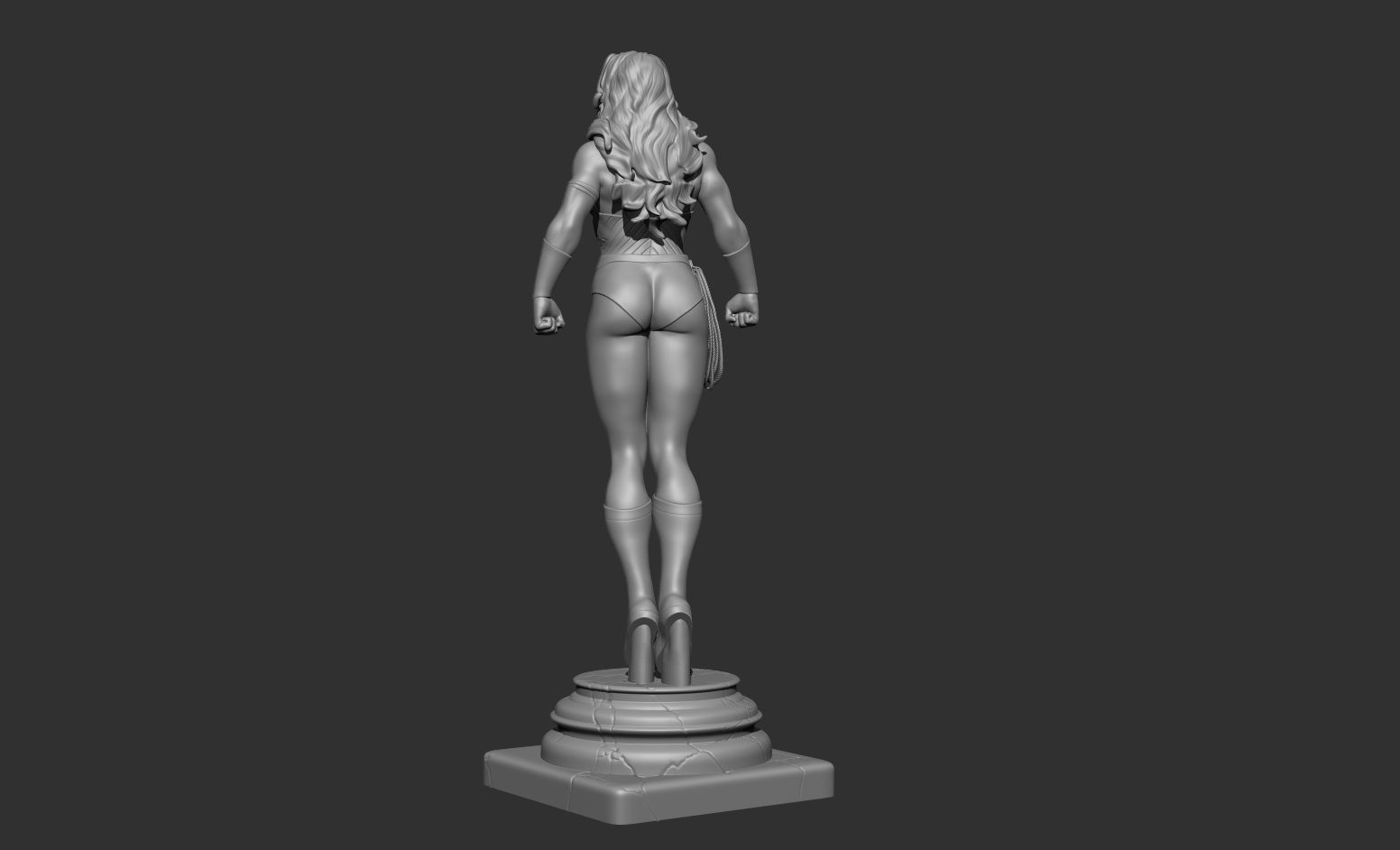 New 52 Wonder Woman Fanart 3D Model 3D print model_3
