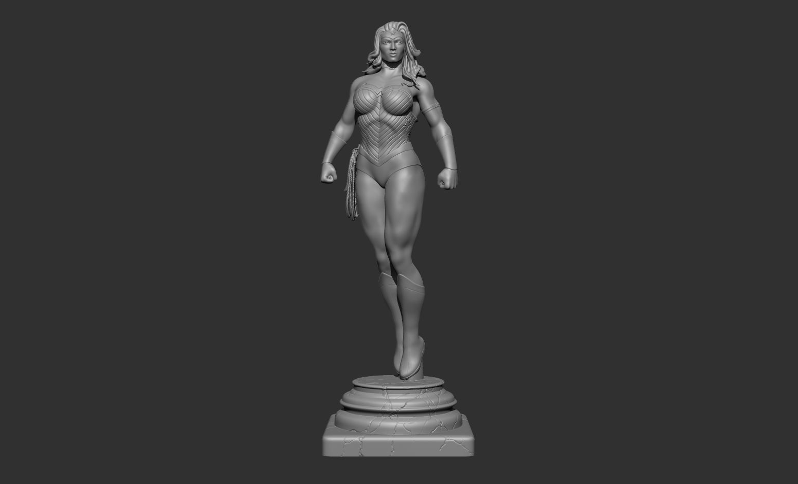 New 52 Wonder Woman Fanart 3D Model 3D print model_1
