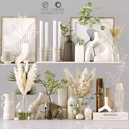 Decorative Set 117 3D model