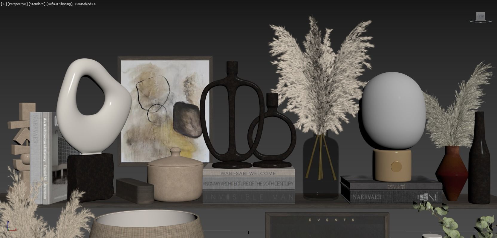 Decorative Set 119 3D model_9