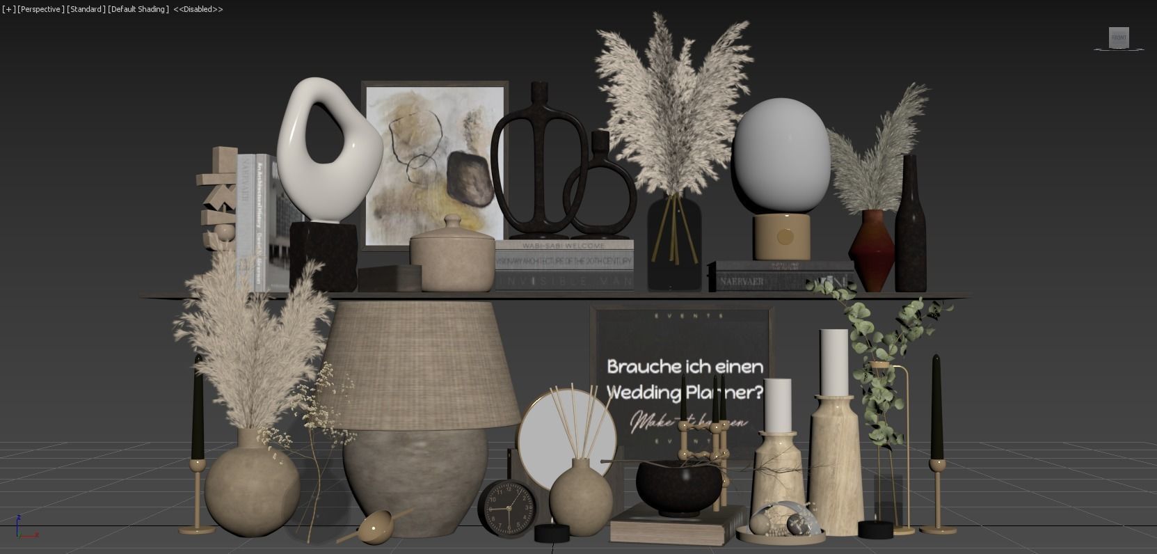 Decorative Set 119 3D model_7