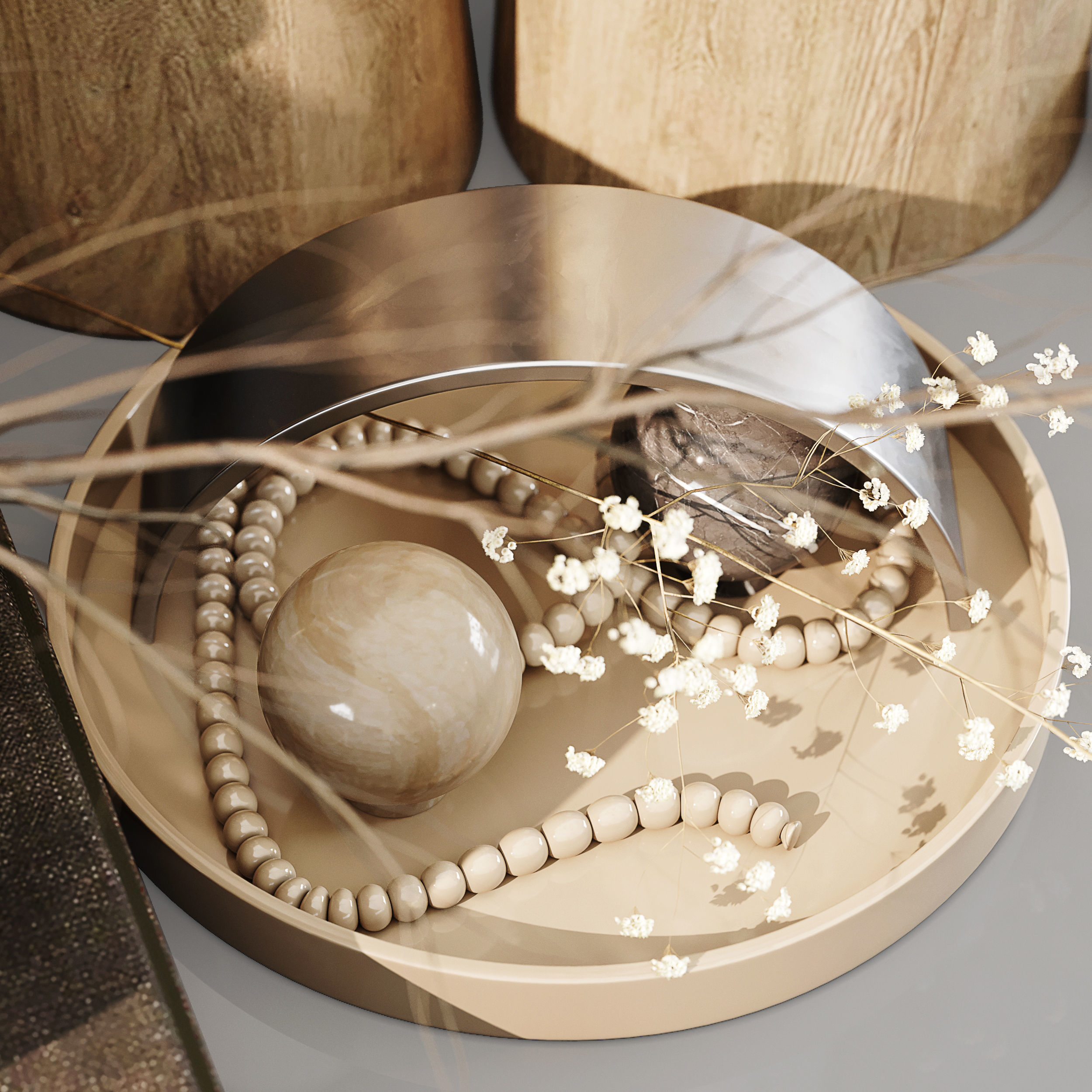 Decorative Set 119 3D model_3