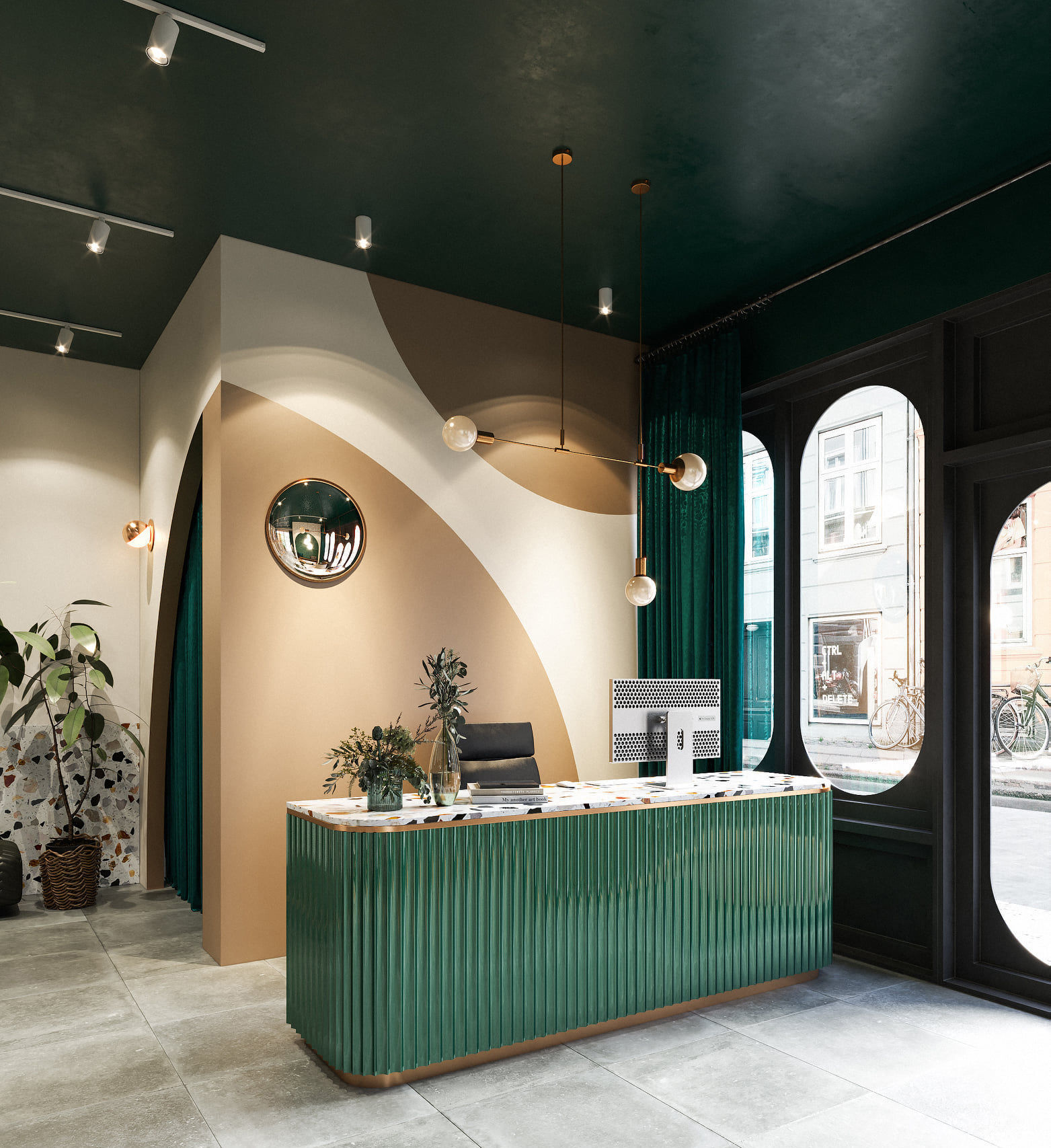 Clothing store interior design Model 3D model_3