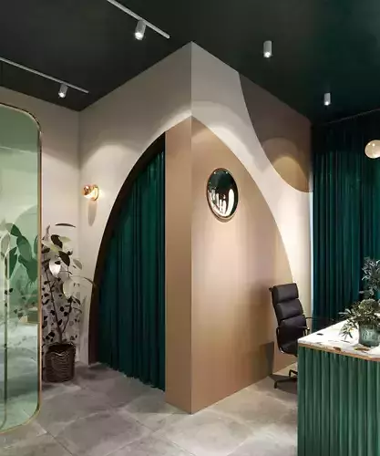 Clothing store interior design Model