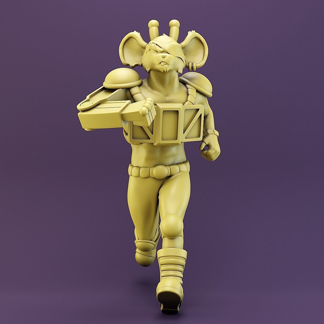 Biker Mice from Mars 3D print model_1