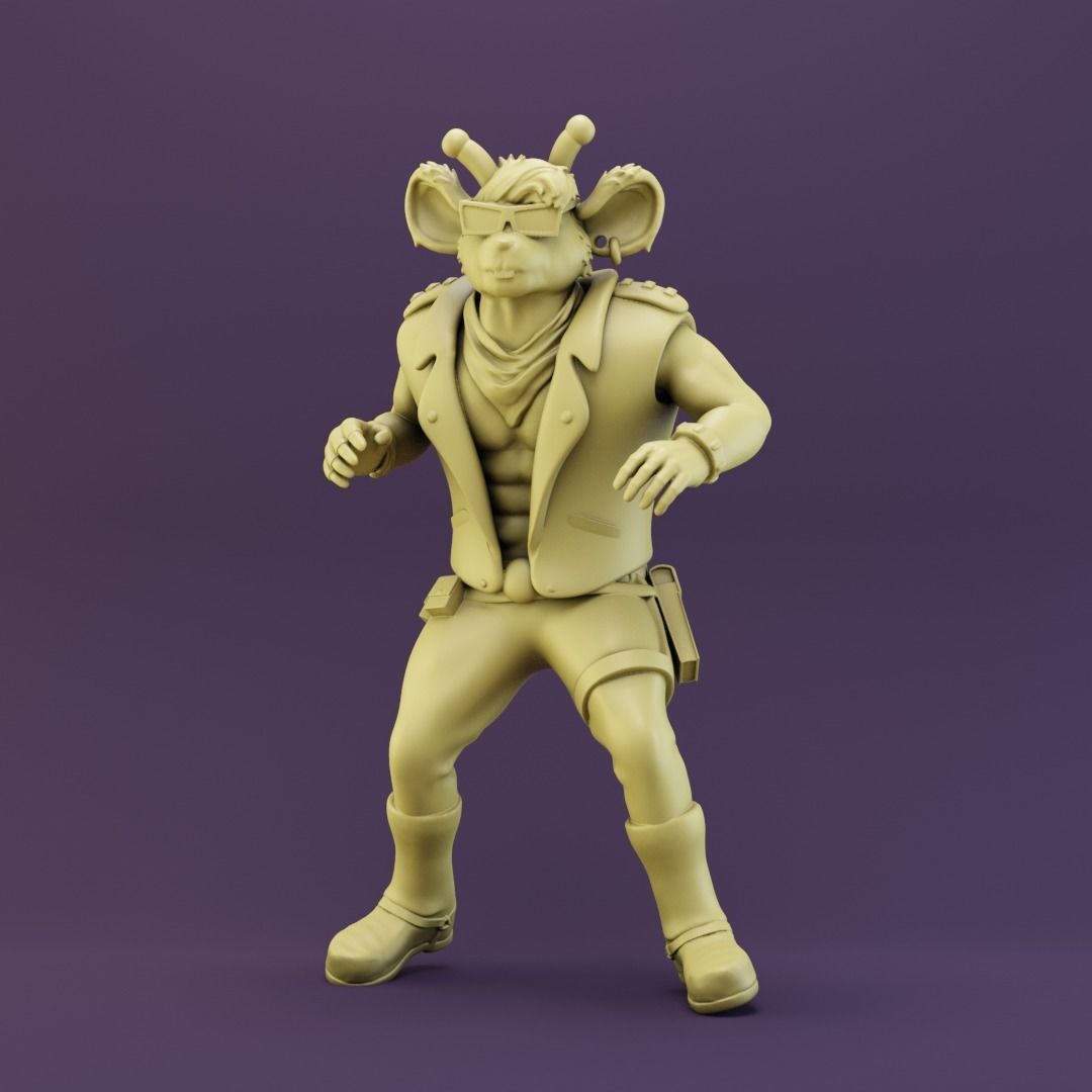 Biker Mice from Mars 3D print model_2
