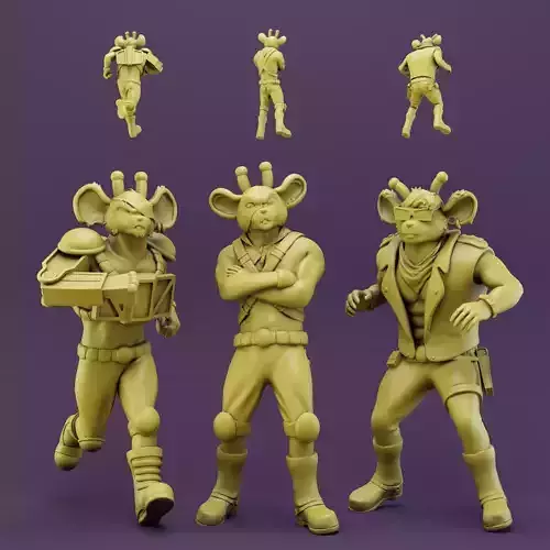 Biker Mice from Mars 3D print model