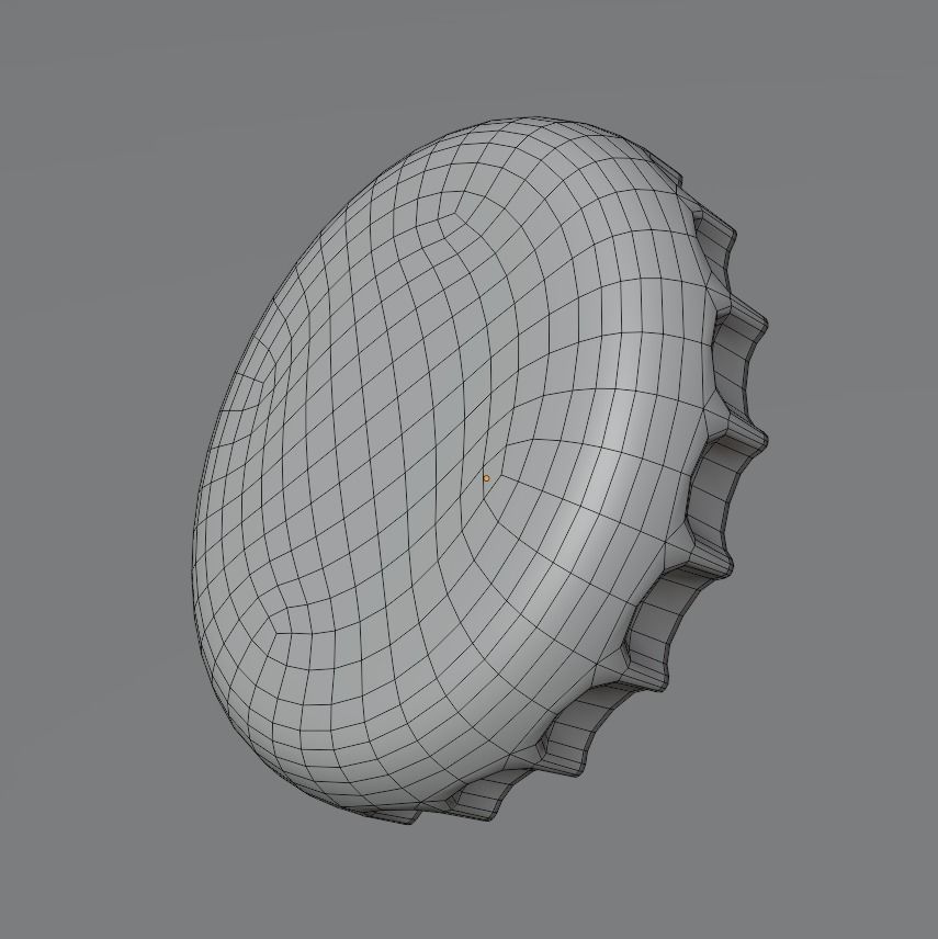 Soda Bottle and Plastic Bottle Storage Crate Low-poly 3D model_11