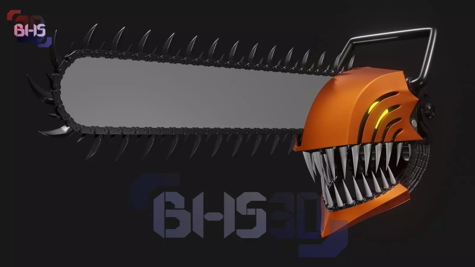 Chainsawman denji Helmet 3D print model_0