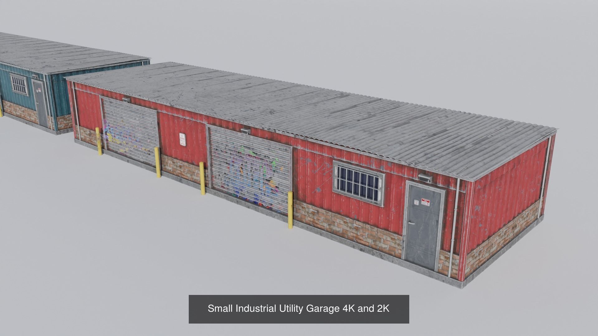 Industrial Buildings Pack 4K and 2K 3D Model Collection_2