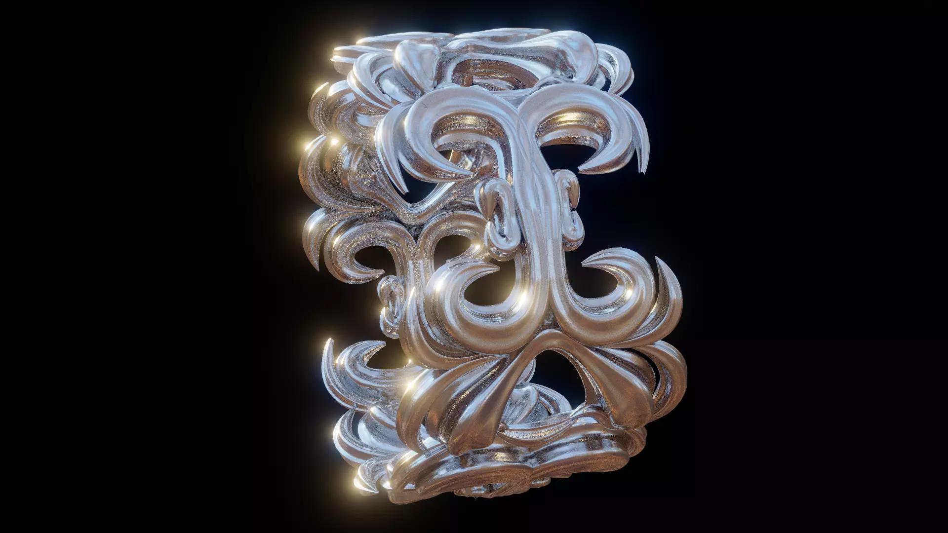 Custom ring design  3D model_0