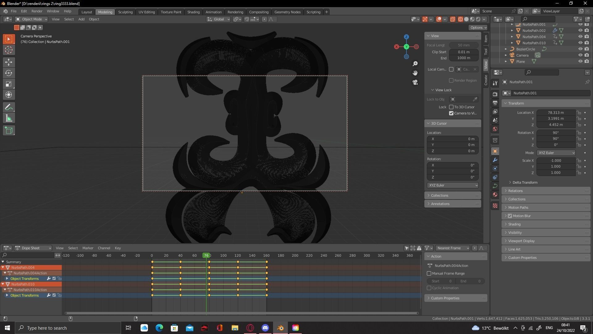 Custom ring design  3D model_5