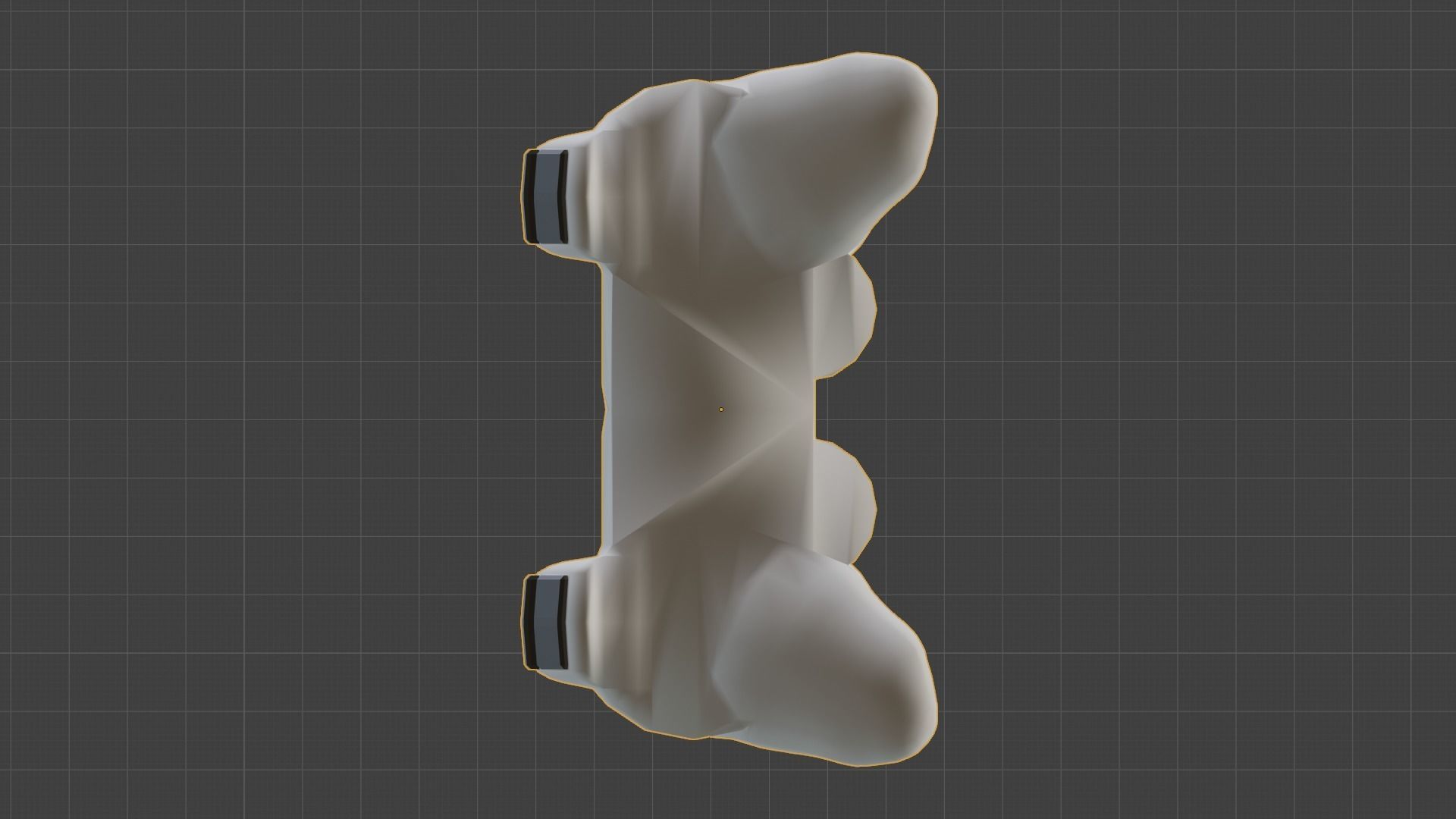 Game Console 90s Low-poly 3D model_23