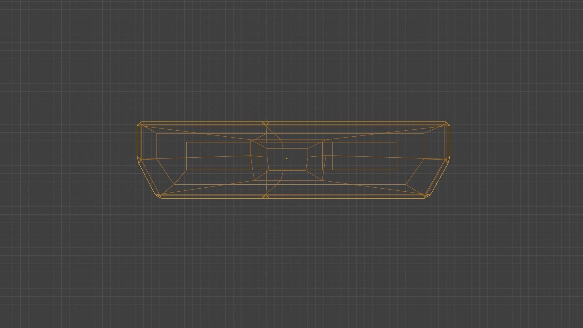 Game Console 90s Low-poly 3D model_18