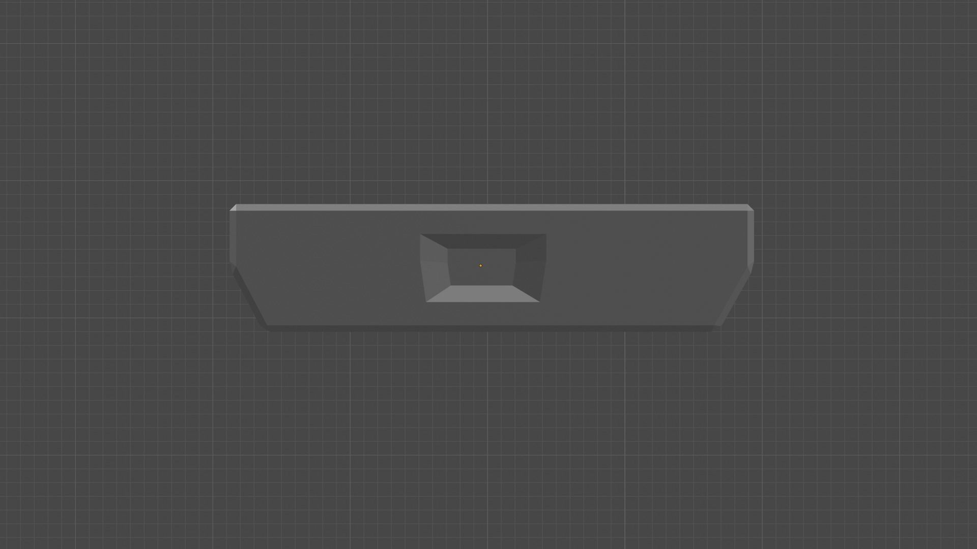 Game Console 90s Low-poly 3D model_14