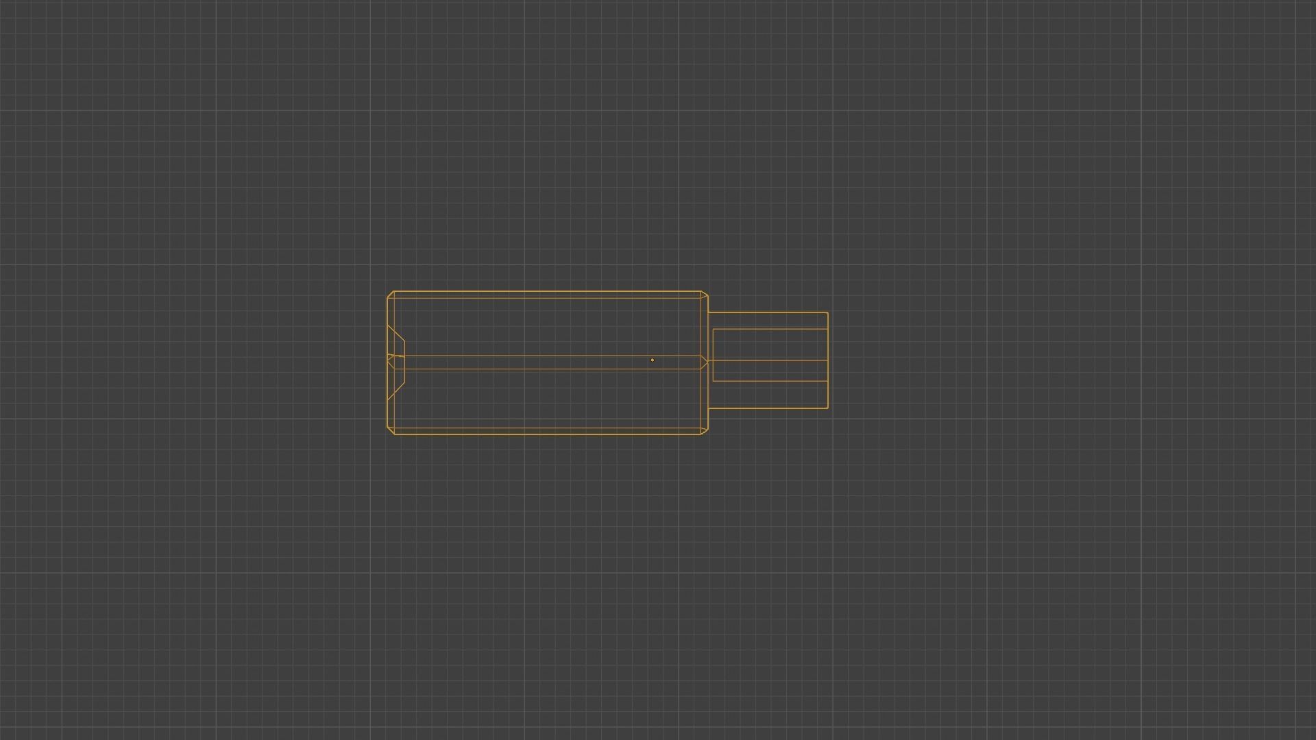 Game Console 90s Low-poly 3D model_24