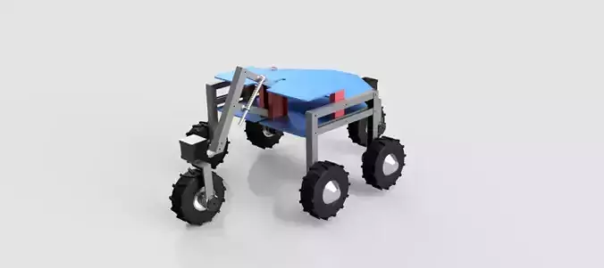 Shrimp Rover Robot 3D model