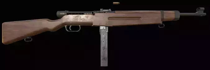39M Danuvia  Low-poly 3D model