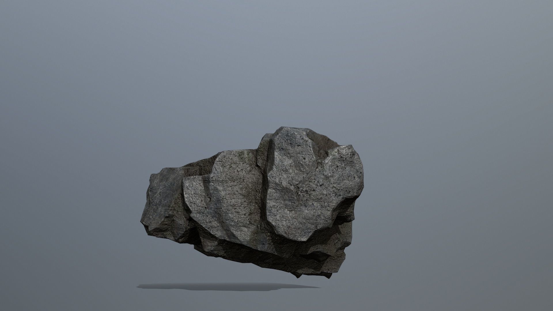 Rocks rock Low-poly 3D model_13