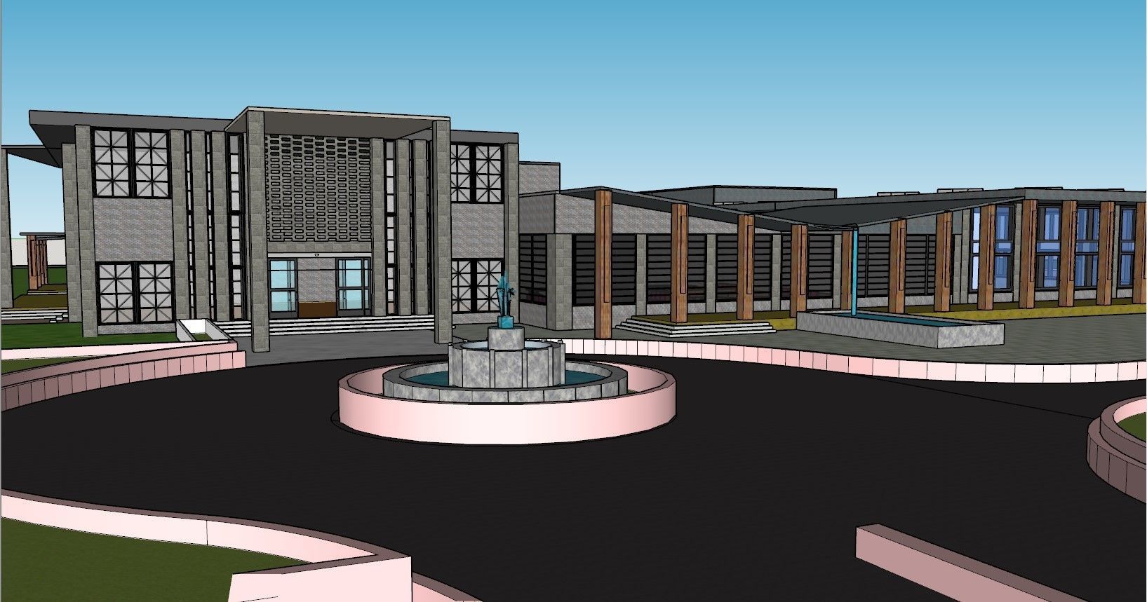 Sports Facilitation Center 3D model_5