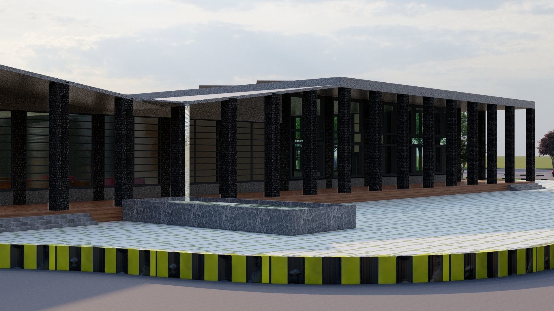 Sports Facilitation Center 3D model_7